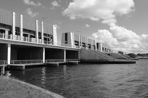 Clevering Schleusen, Friesland, Niederlande