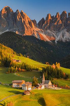 Sunset at Santa Maddalena by Henk Meijer Photography