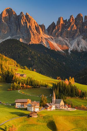 Zonsondergang bij Santa Maddalena