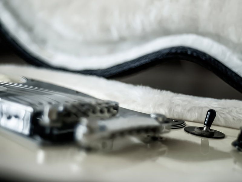 Einzelheit Gibsons SG von Mr White Takes Pictures