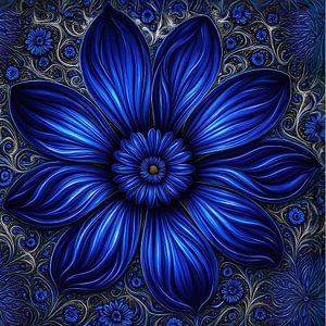 Der flüsternde blaue Lotus