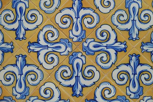 Tegelwand, Madrid, Spanje