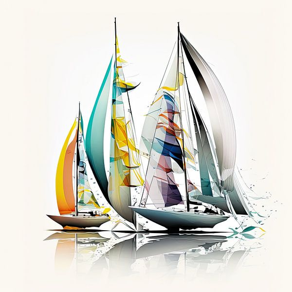 Regatta V von Peter Balan