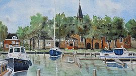 Yachthafen Appingedam von Bert Groenhagen