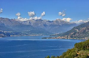 View over Lake Como by Louise Poortvliet