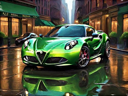Alfa Romeo 4C in Manhattan