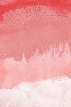 Minimale Landschaft Rosa 02