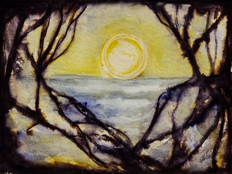Le soleil de minuit par Christine Nöhmeier
