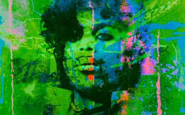 Motief Prince - Summer Green - Splash Pop Art van Felix von Altersheim