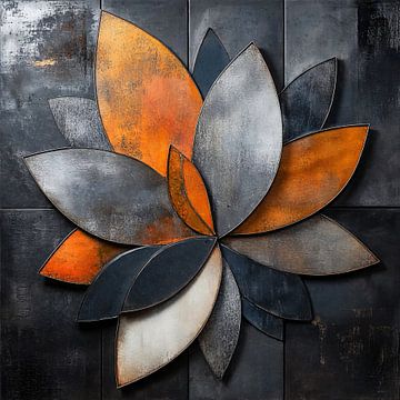 Metal Lotus van Jacky