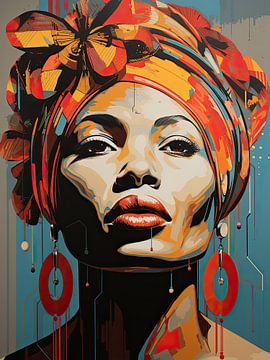 African woman by Bert Nijholt