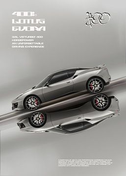 Lotus Evora Poster van Ali Firdaus