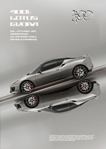 Lotus Evora Poster