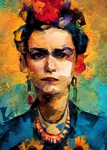 Vrouw 8 olieverfschilderij kunst #vrouw