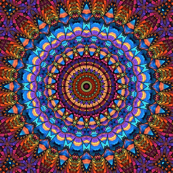 Mandala - le monde est coloré par Marion Tenbergen