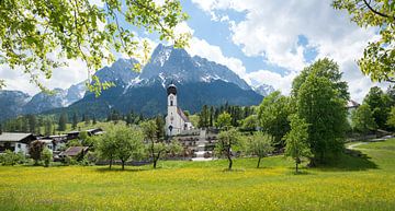 Frühling in Obergrainau, Oberbayern