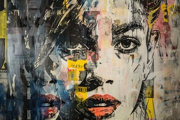 Frauen malen von Kunst Laune