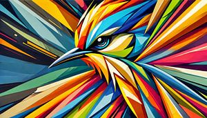 bunter vogel