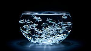 Fish in a jar