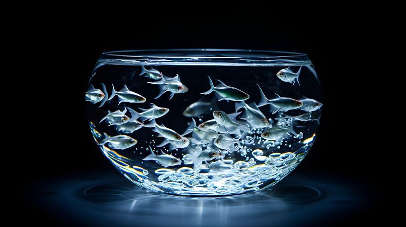 Fisch im Glas von Heike Hultsch
