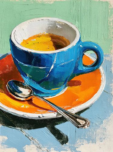 Blauwe Espresso