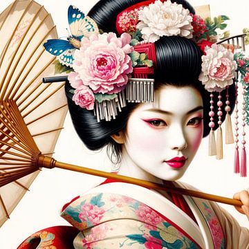 Retro Geisha van Marja van den Hurk