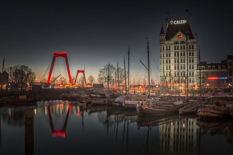 Vieux port de Rotterdam par Dennis Donders