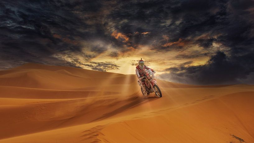 Marocco Desert Challenge van Fotografie Marco Houben