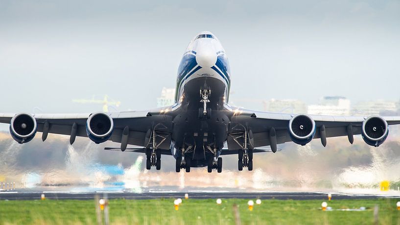 Boeing 747 met een late take-off van Dennis Janssen