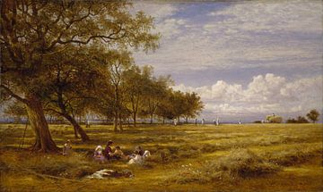 Benjamin Williams Leader~An English Hayfield