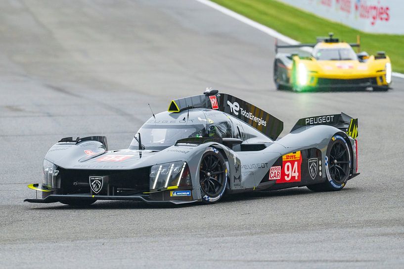 Peugeot TotalEnergies Peugeot 9X8 hypercar by Sjoerd van der Wal Photography