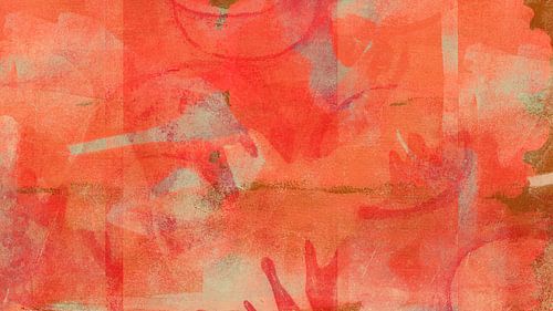 Expressieve kleurrijke abstracte kunst