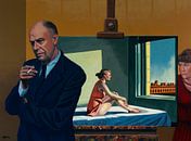 Peinture d'Edward Hopper par Paul Meijering Aperçu