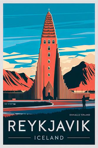 Reykjavik, IJsland.