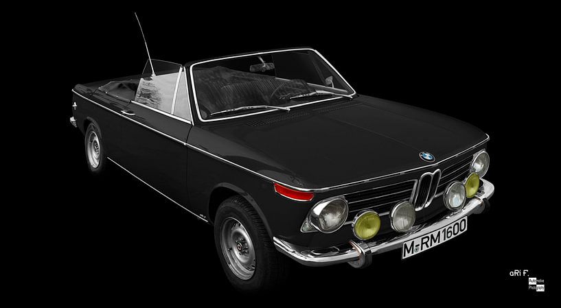 BMW 1600 Baur Convertible by aRi F. Huber