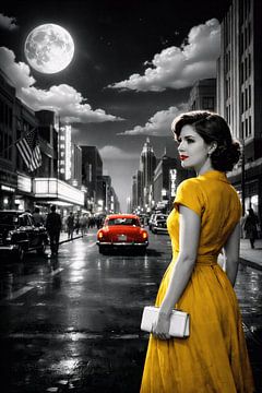 Goldenes Kleid Noir für Boutique-Hotel-Interieurs