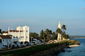 Licht op de oceaan vanuit Galle van Frank Photos