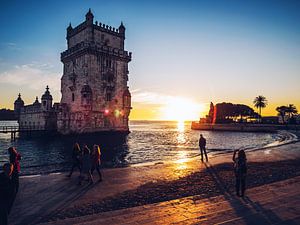 Lissabon - Torre de Belém van Alexander Voss