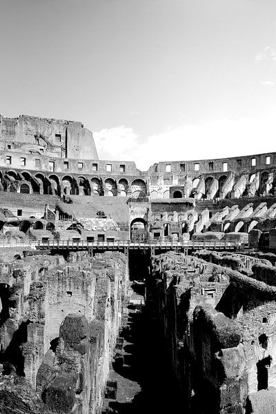 Drieluik &quot;inside the Colosseum&quot; 02 van 03 par Gert-Jan Besselink