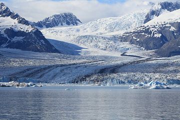 Columbia Gletscher im Prince William Sound auf der westlichen Alaska Chugach Mountains in der Nähe v von Frank Fichtmüller