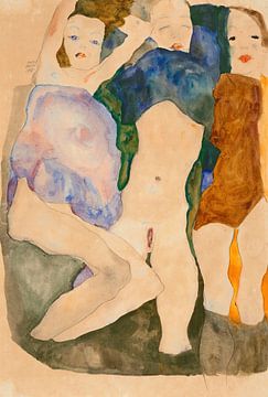 Trois femmes, Egon Schiele