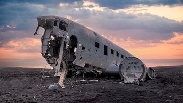 Island DC-3 Flugzeugwrack von stephan berendsen