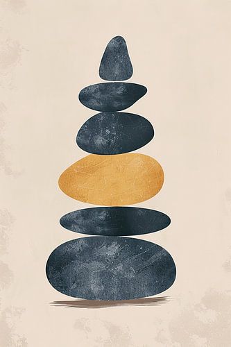 Art abstrait minimaliste