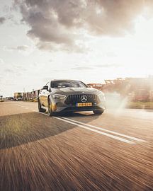 Golden Hour Velocity: Mercedes Benz AMG GT63 S by Mohit Hambiria