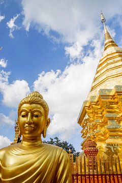 Doi Suthep Tempel in Chiang Mai van Marilyn Bakker