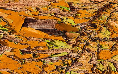 Oranje kleuren en vormen