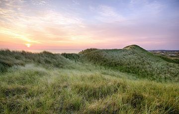 Sunset over the dunes