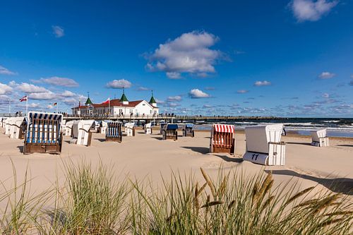 Ahlbeck pier op het eiland Usedom