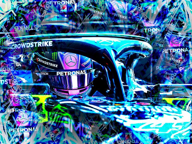 Magic Lewis Hamilton von DeVerviersBelgium