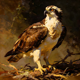 Raubvögel – Fischadler von Johannas Art Creations